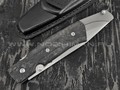 Нож SARO Wild West сталь Elmax, рукоять carbon fiber