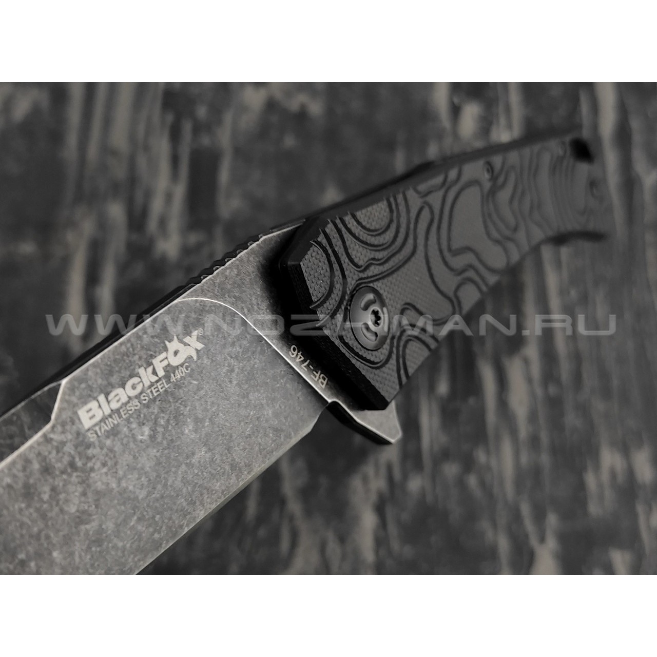 Нож Black Fox BF-746 ECHO 1 сталь 440С, рукоять G10