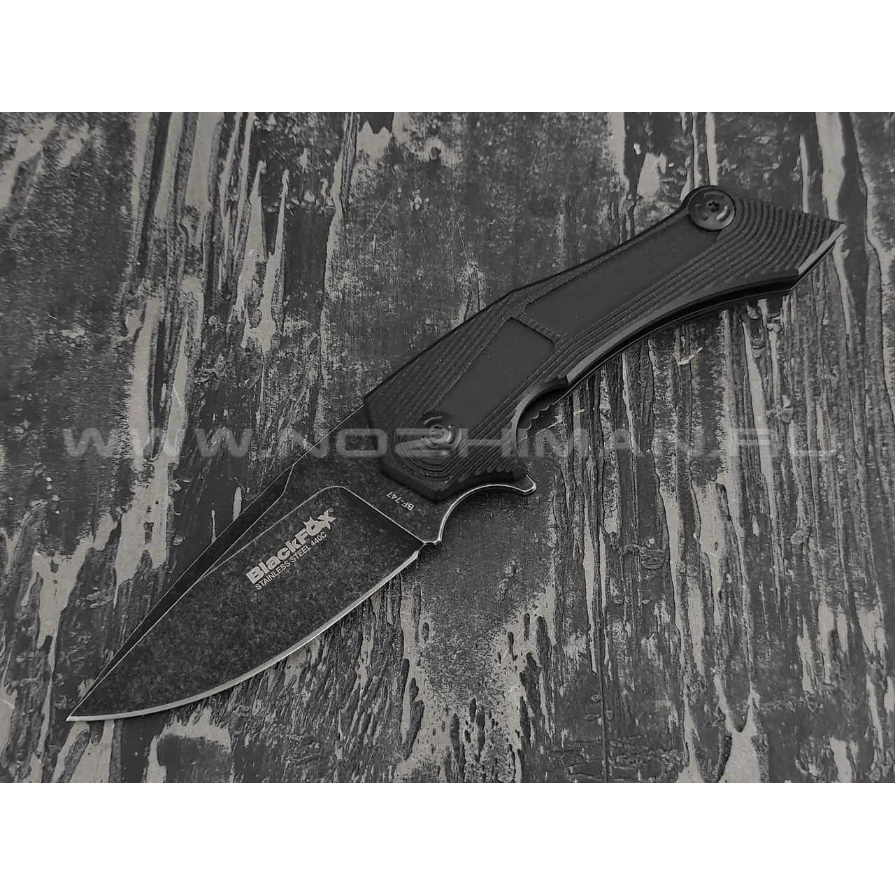 Нож Black Fox BF-747 MUNIN сталь 440С, рукоять G10