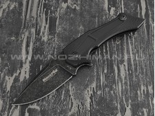 Нож Black Fox MUNIN BF-747 сталь 440C blackwash, рукоять G10 black