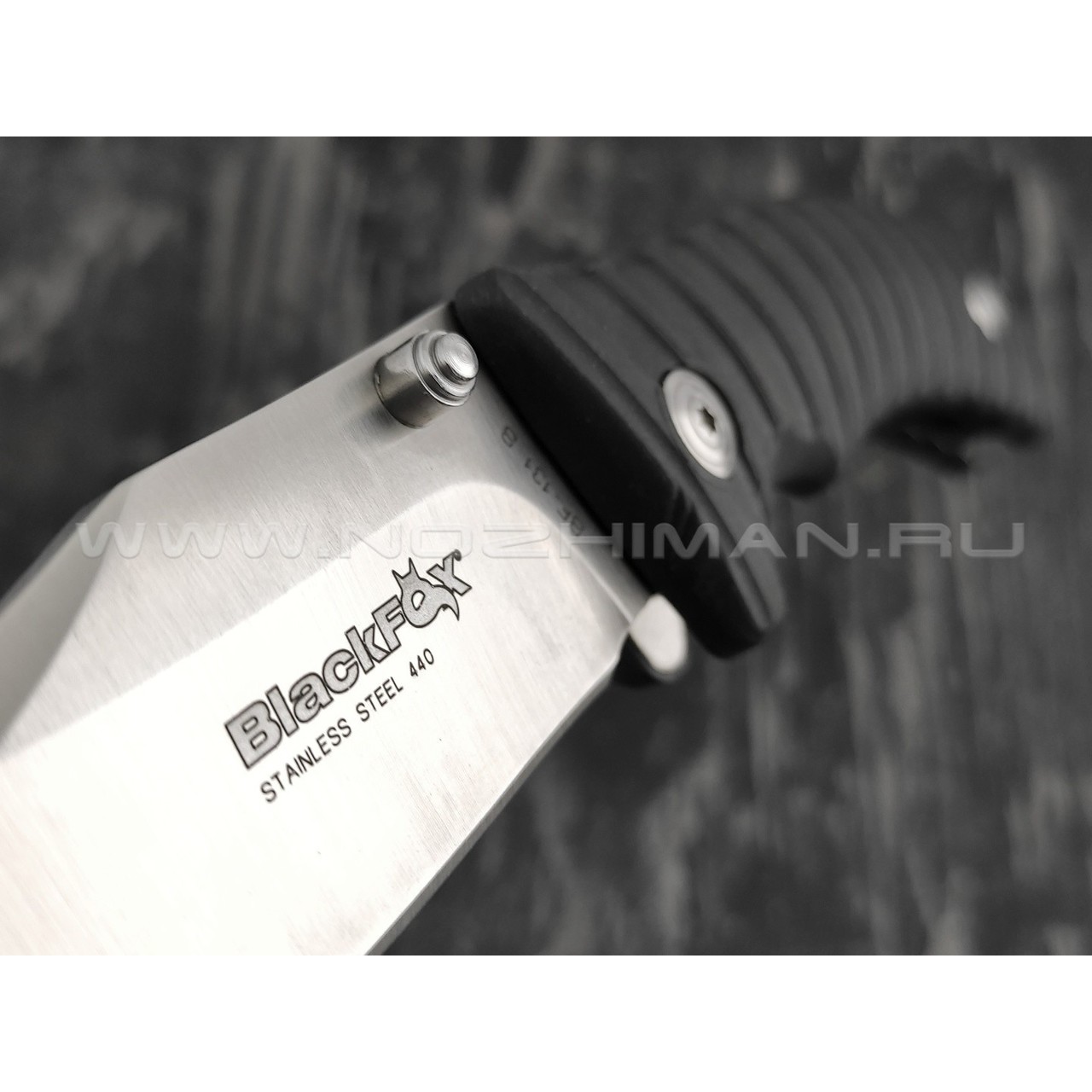 Нож Black Fox BF-131B CLIP POINT сталь 440, рукоять GFN