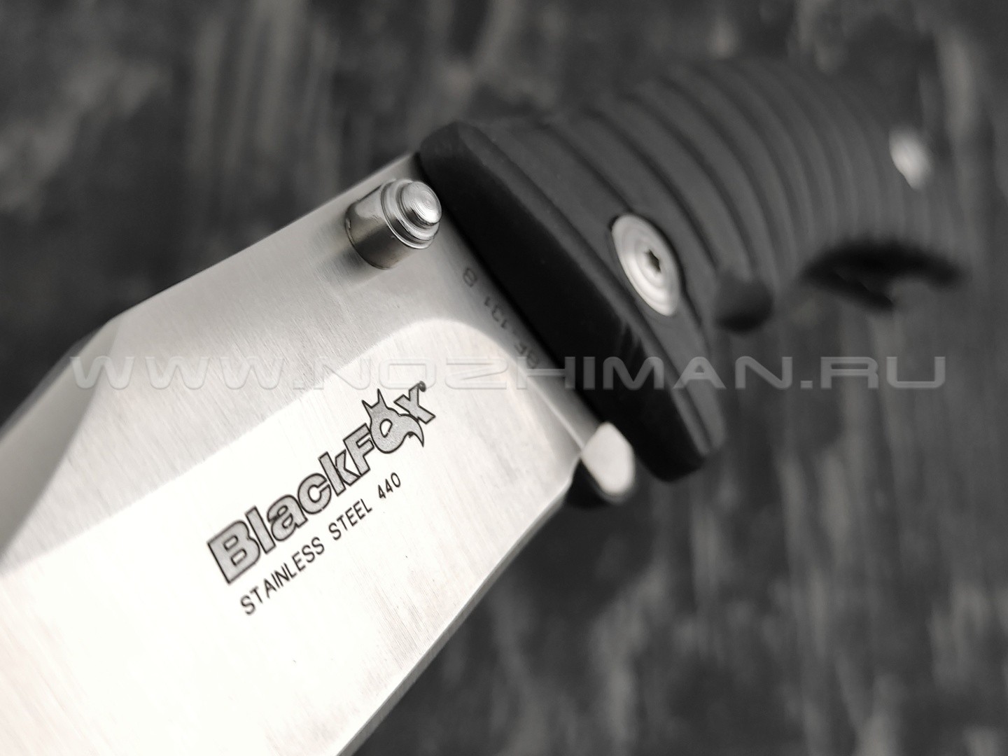 Нож Black Fox BF-131B CLIP POINT сталь 440, рукоять GFN
