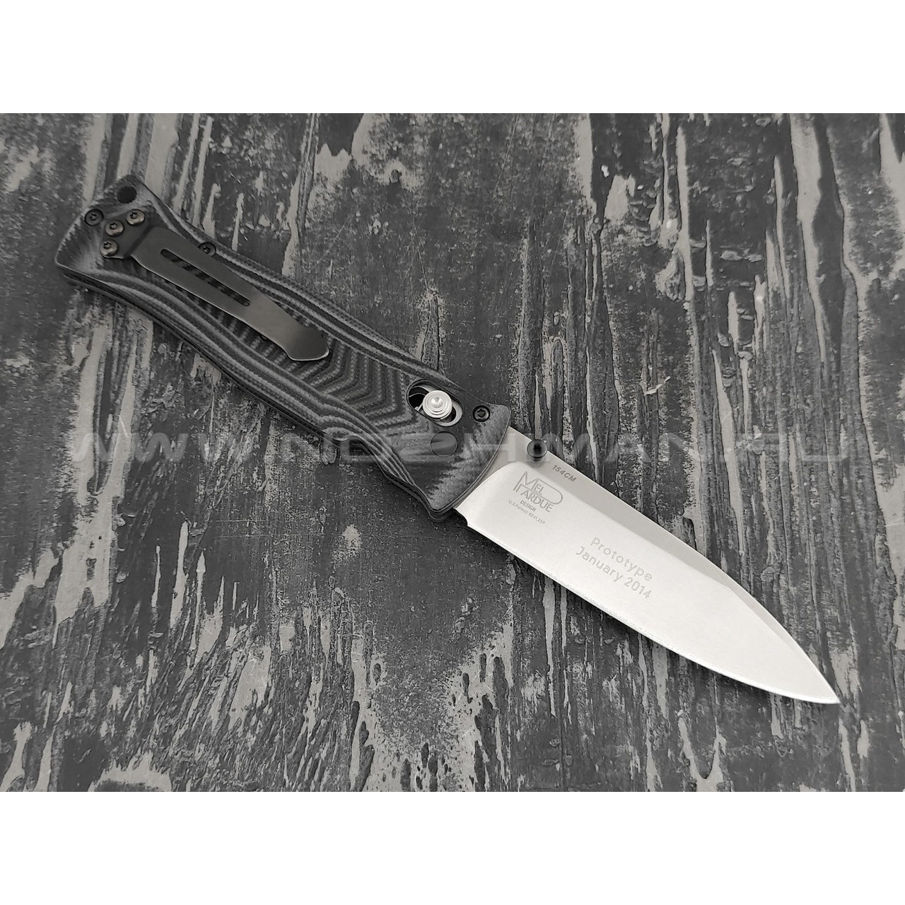 Нож Benchmade 531 Pardue сталь 154CM рукоять G10