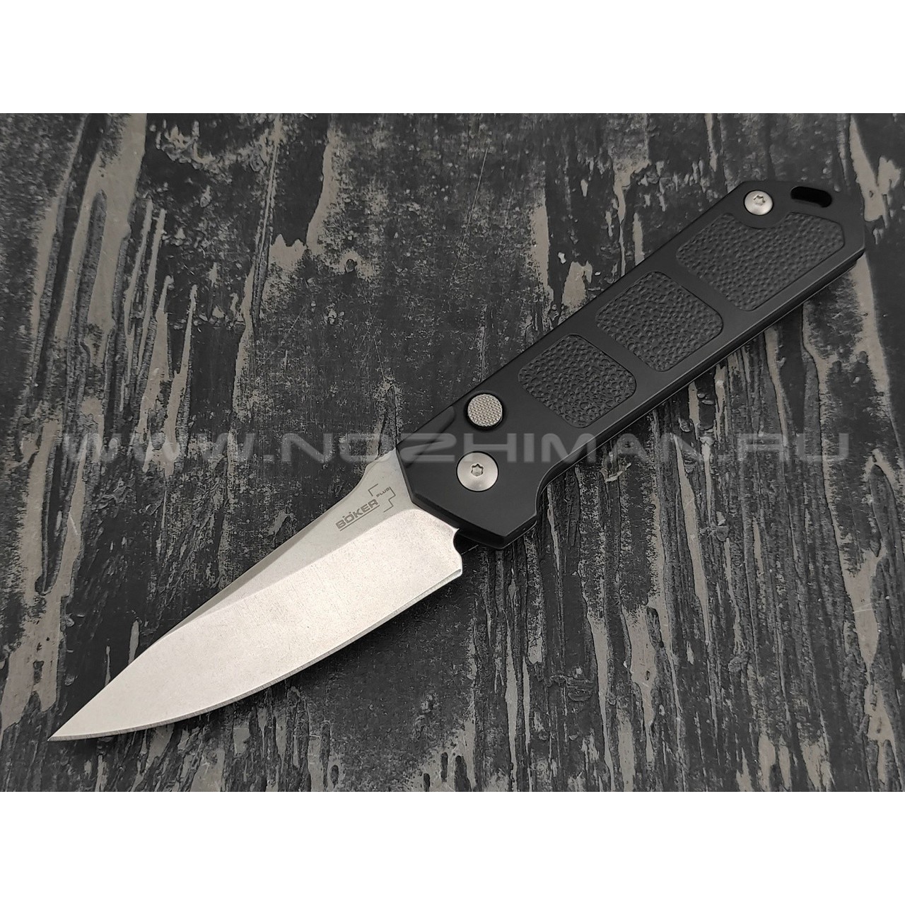 Нож Boker Plus 01BO950 KIHON AUTO сталь Aus-8, рукоять alumimium 6061-T6