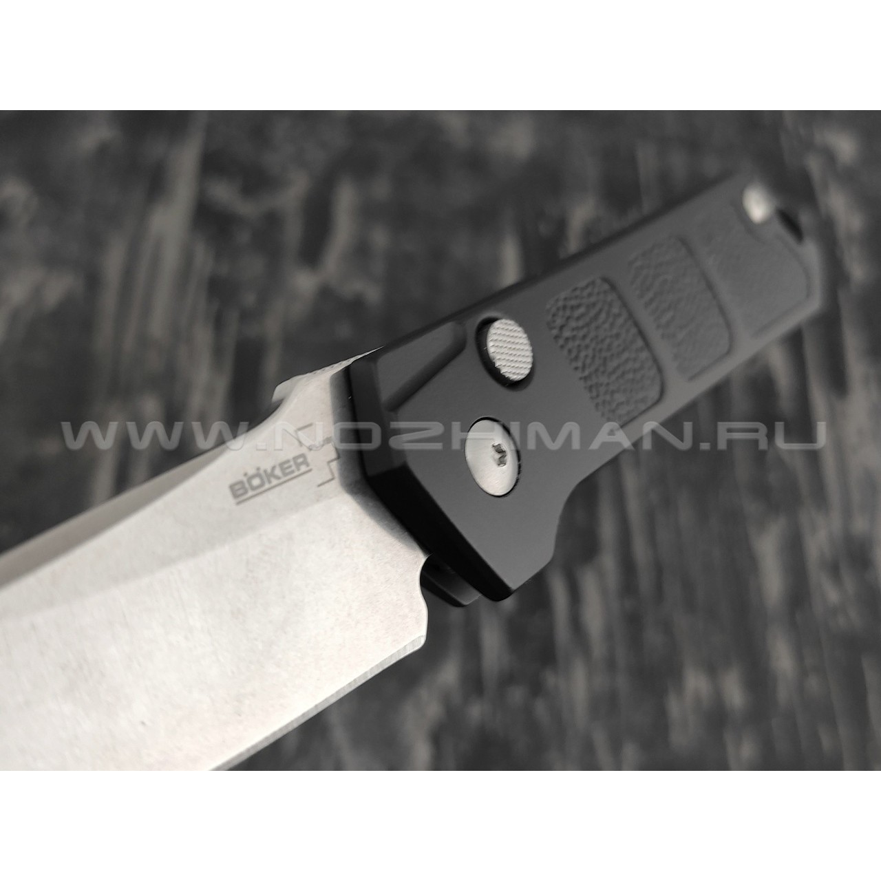 Нож Boker Plus 01BO950 KIHON AUTO сталь Aus-8, рукоять alumimium 6061-T6