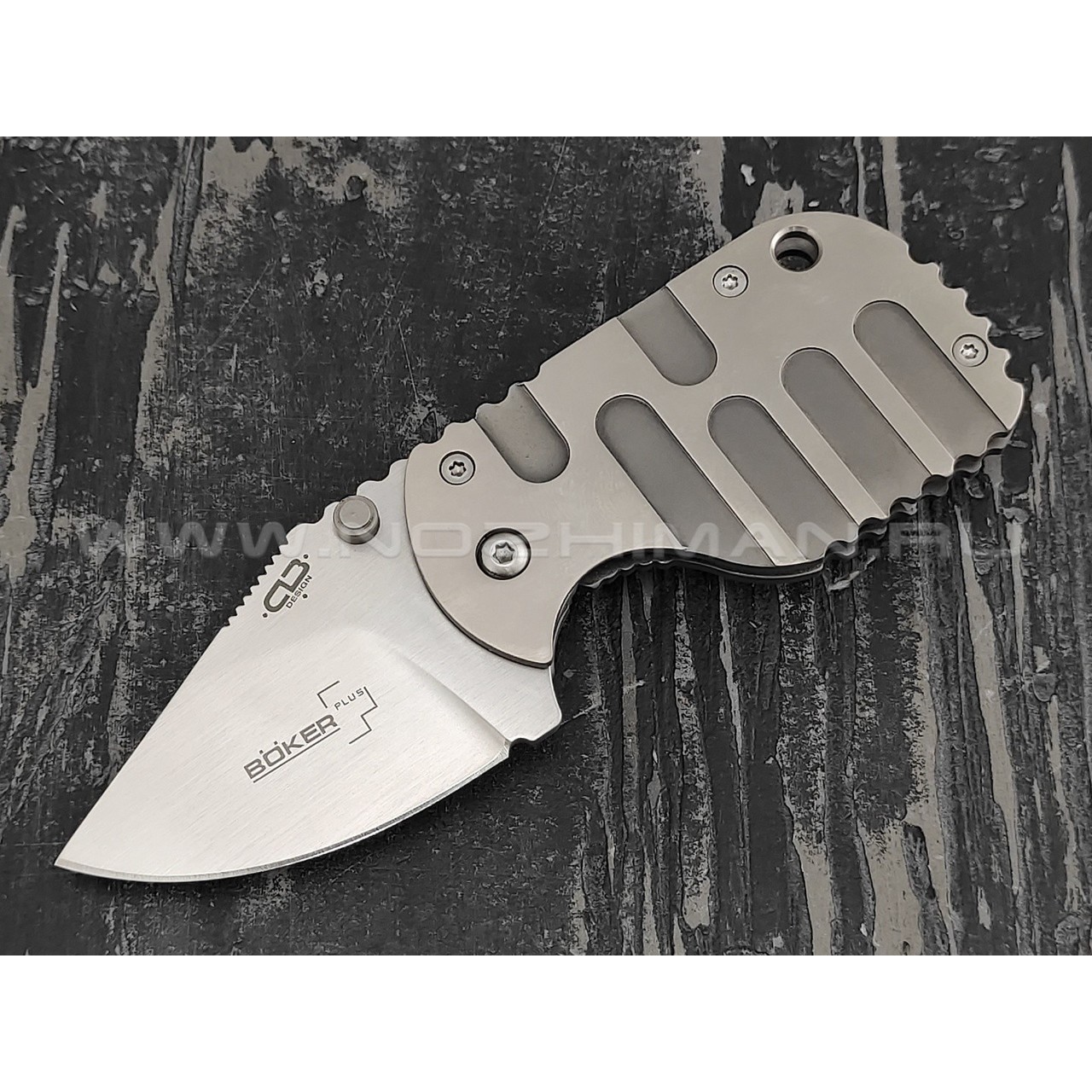 Нож Boker Plus 01BO605 SUBCOM TITAN сталь VG10, рукоять титан