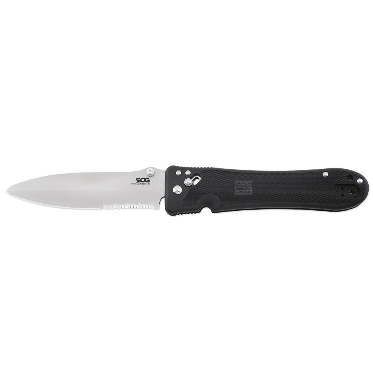 Нож SOG Pentagon Elite II PE-18 сталь VG-10 рукоять GRN