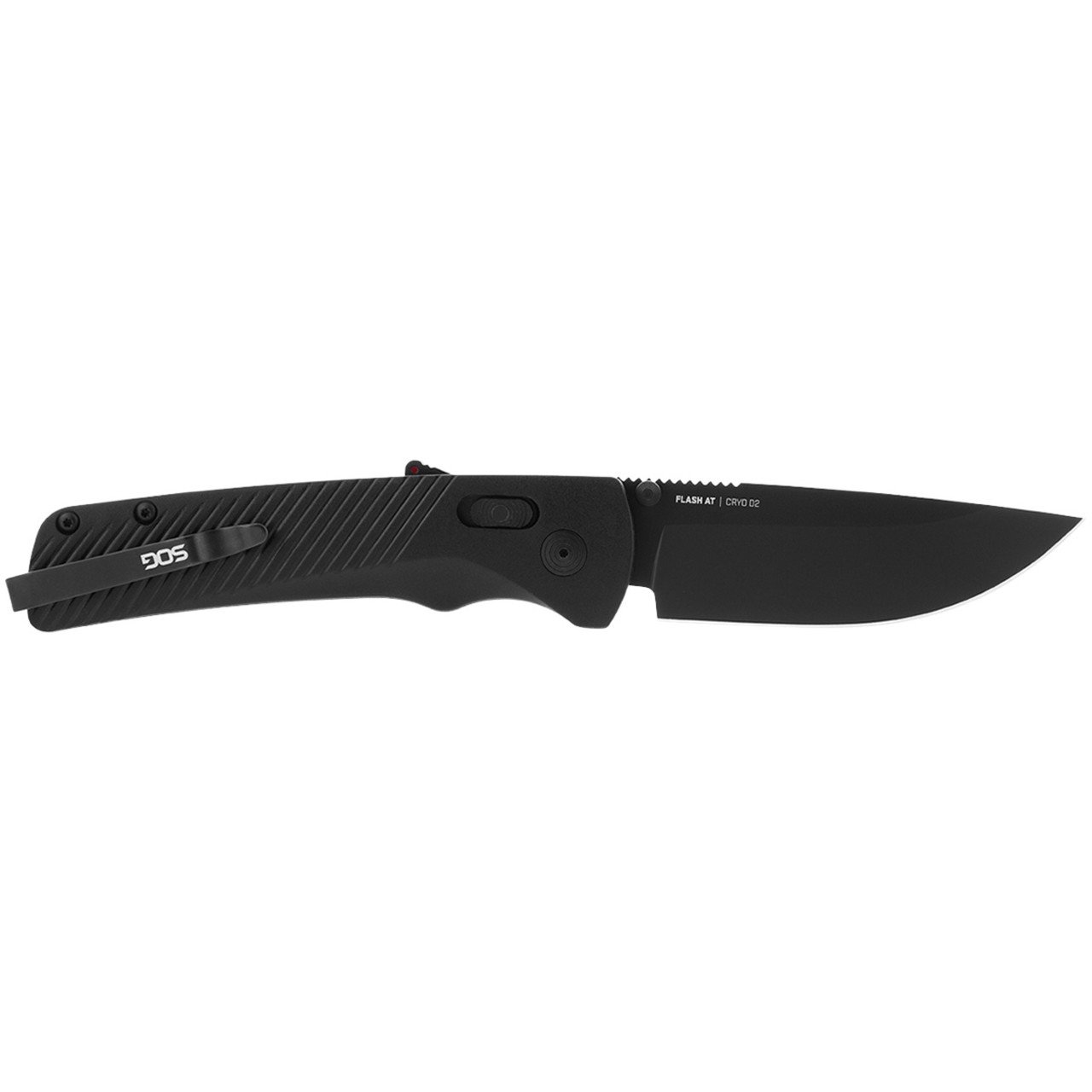 Нож SOG Flash AT - Blackout 11-18-01-57 сталь CRYO D2 рукоять GRN