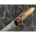 Апус нож Wilson Long сталь M390, рукоять акрил и алюминиевая сетка