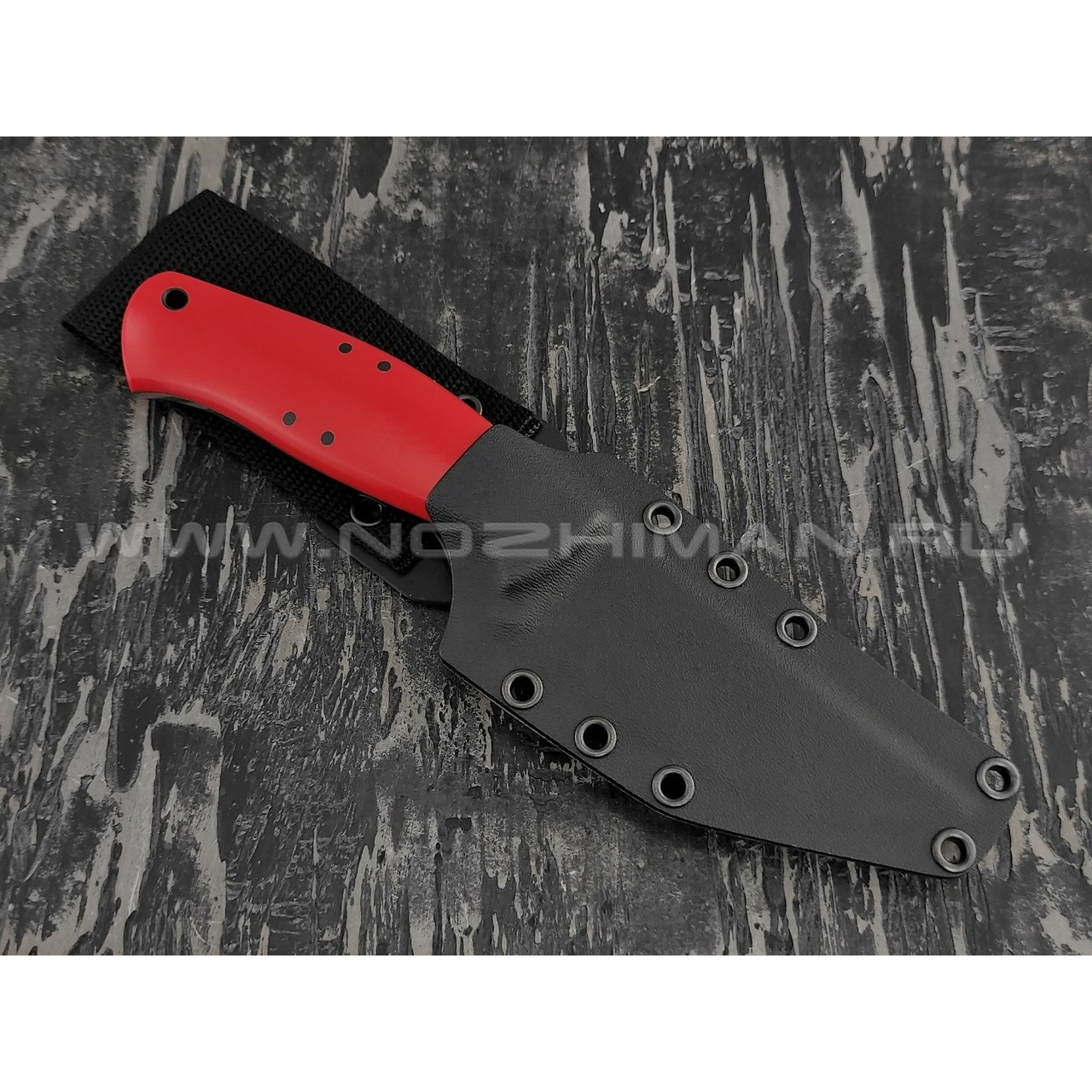Апус нож Thorn сталь K110, рукоять G10 red