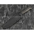 Нож Танто экспериментальный сталь K110, рукоять carbon (Егоров Г. М.)