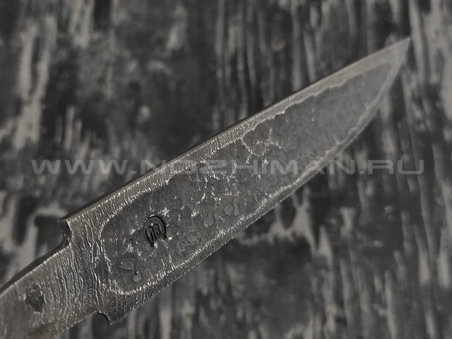 Клинок Якут №1 дамасская сталь (Товарищество Завьялова)