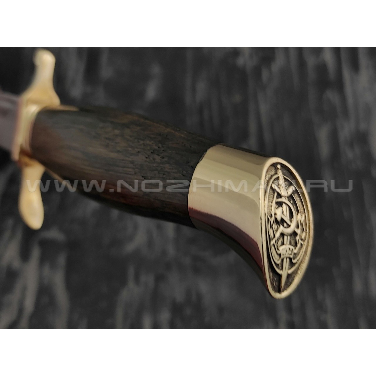 Нож "Финка НКВД" сталь 95Х18, рукоять мореный дуб (Наследие)