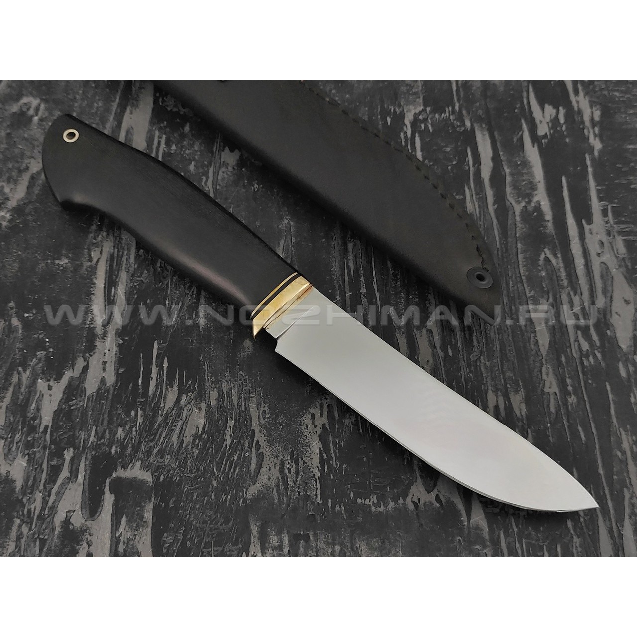Нож "Скинер-Б" сталь N690, рукоять черный граб (Наследие)