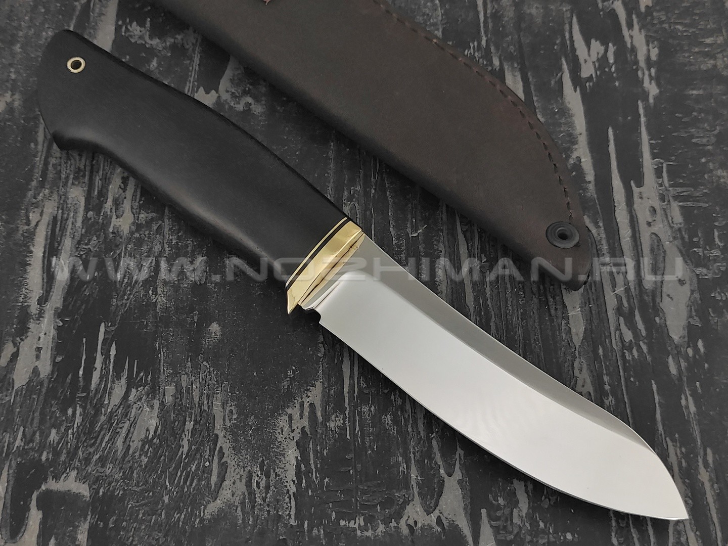 Нож "Фидель" сталь N690, рукоять черный граб (Наследие)