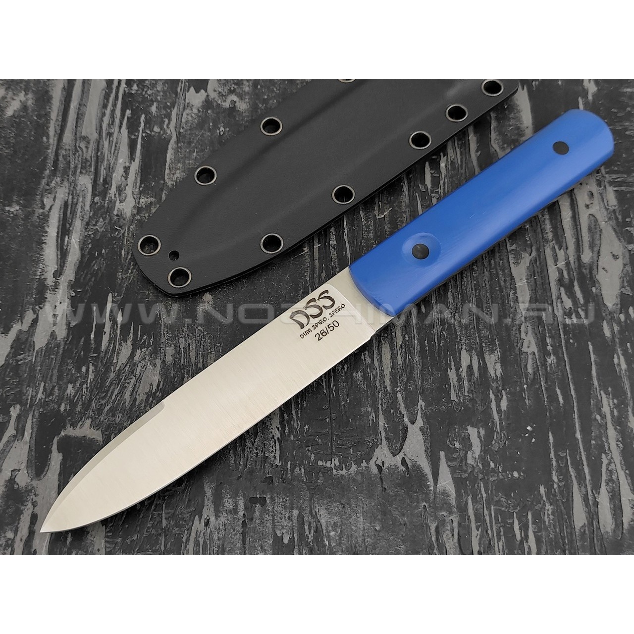 Нож Sihan Limited сталь N690 рукоять G10 blue