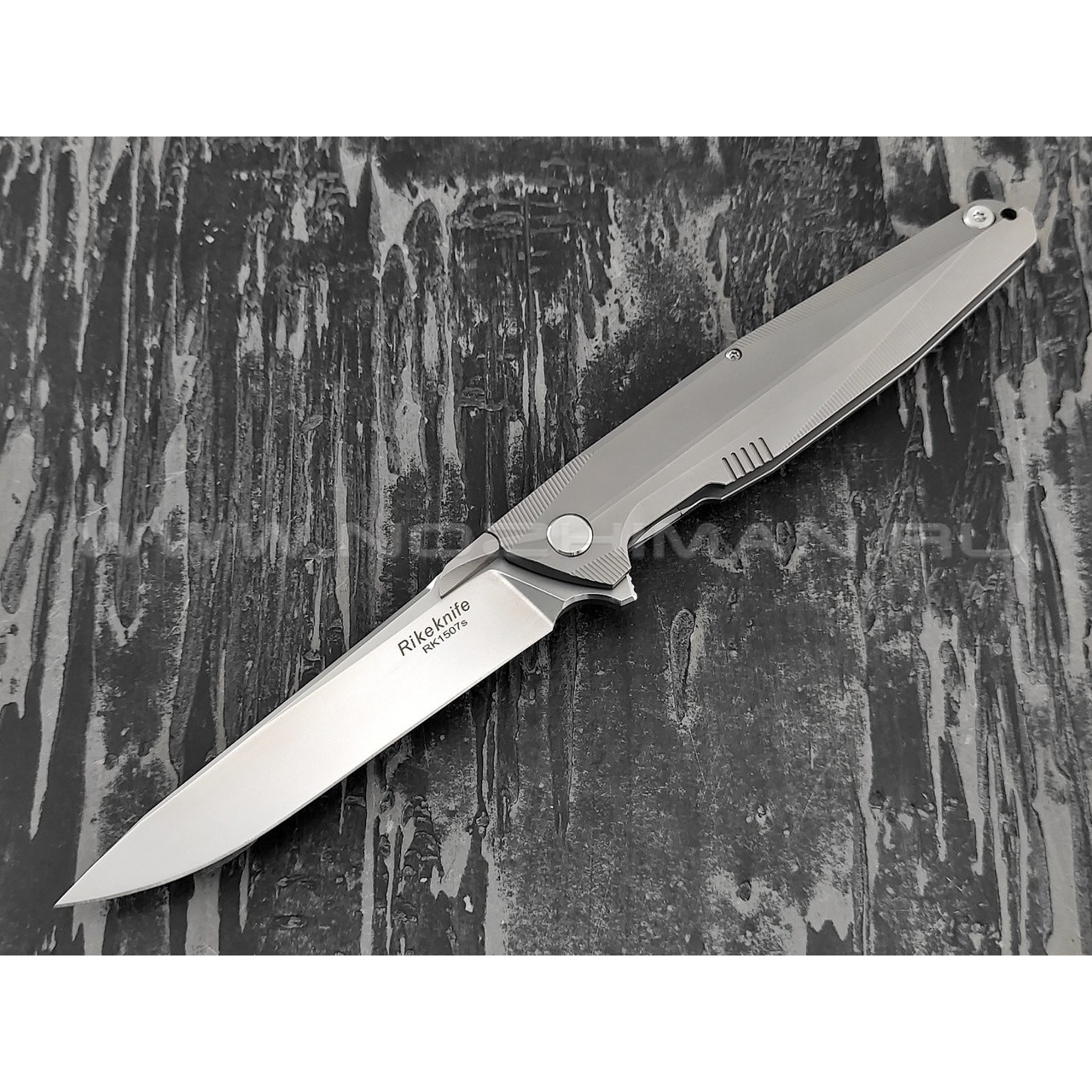 Нож Rike Knife RK1507S-GB сталь S35VN, рукоять титан