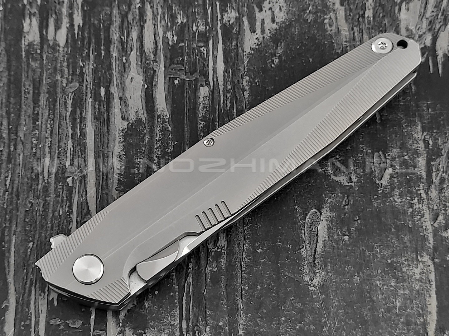 Нож Rike Knife RK1507S-GB сталь S35VN, рукоять титан