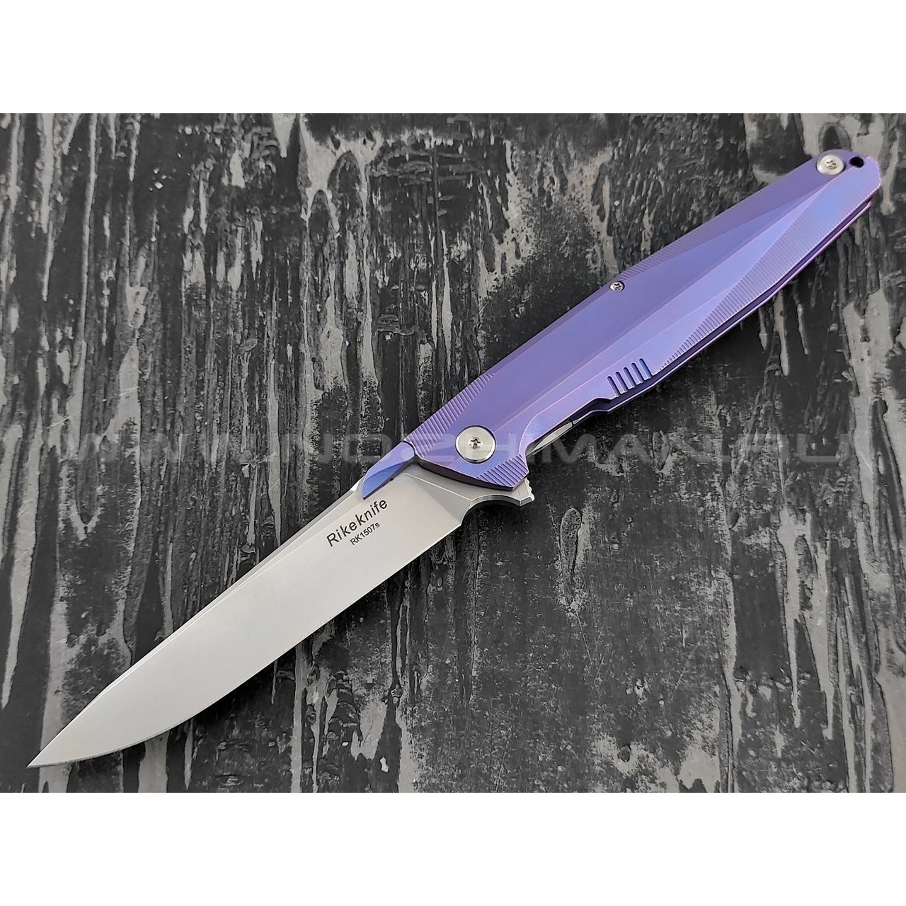 Нож Rike Knife RK1507S-P сталь S35VN, рукоять титан