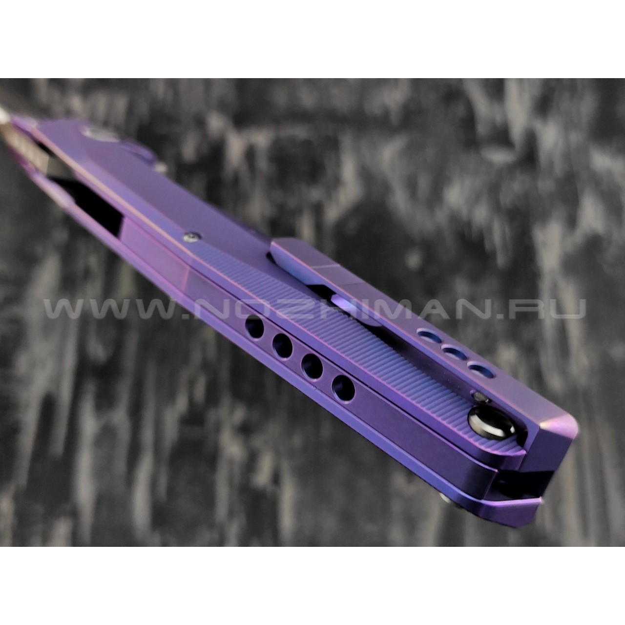Нож Rike Knife RK1507S-P сталь S35VN, рукоять титан