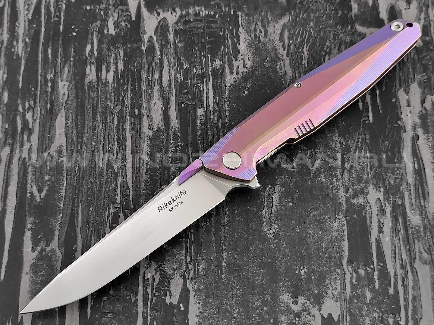 Нож Rike Knife RK1507S-PB сталь S35VN, рукоять титан