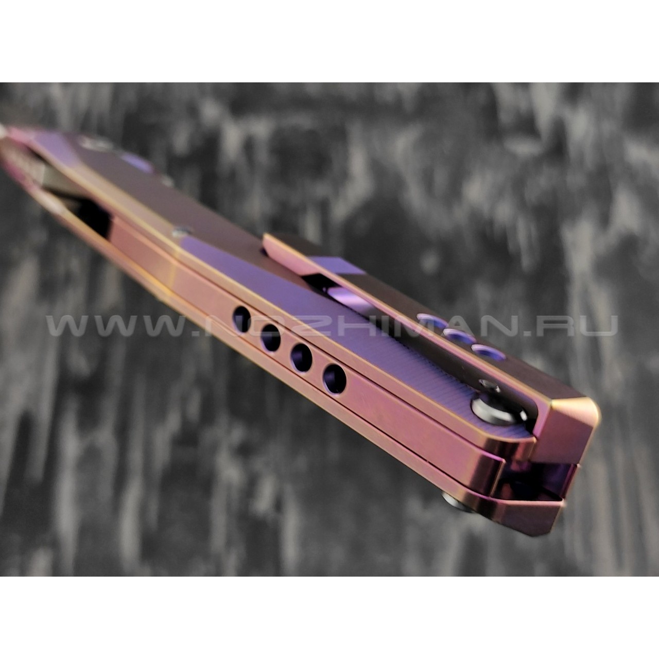 Нож Rike Knife RK1507S-PB сталь S35VN, рукоять титан