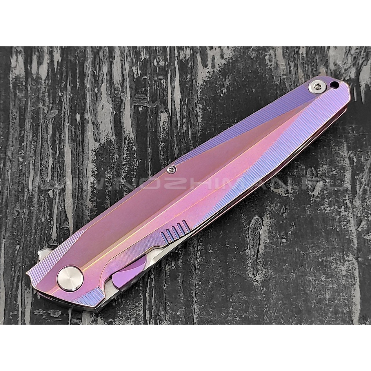 Нож Rike Knife RK1507S-PB сталь S35VN, рукоять титан