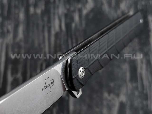 Нож Boker Plus Legion 01BO242 сталь 9Cr13CoMoV, рукоять G10 black