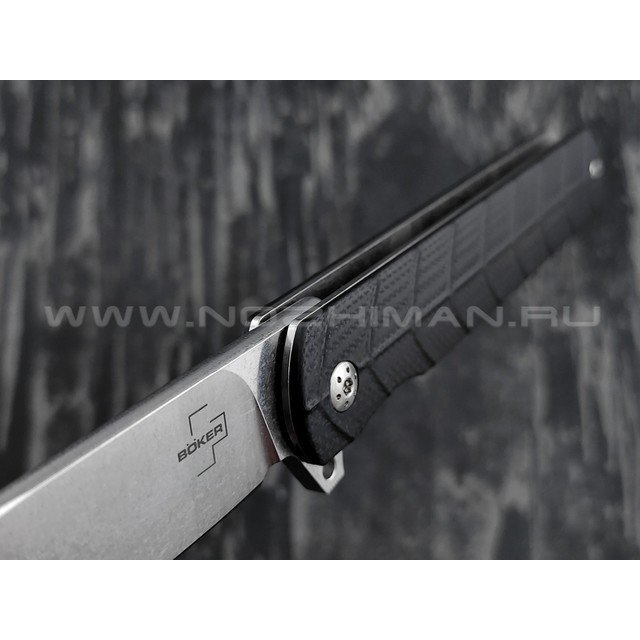 Нож Boker Plus Legion 01BO242 сталь 440С, рукоять G10 black
