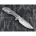 Нож Boker 01BO777 Lateralus Steel сталь D2, рукоять сталь