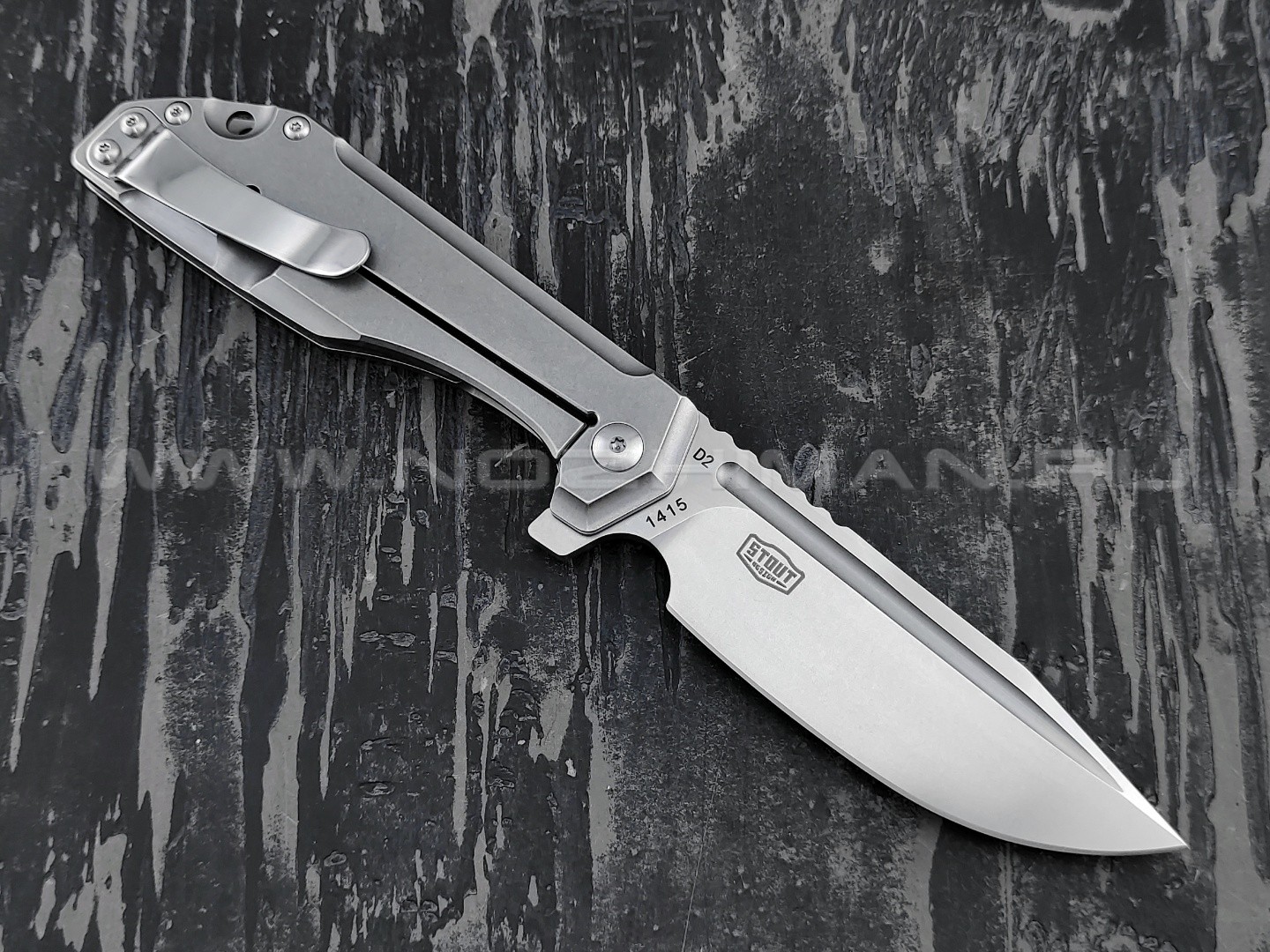 Нож Boker 01BO777 Lateralus Steel сталь D2, рукоять сталь