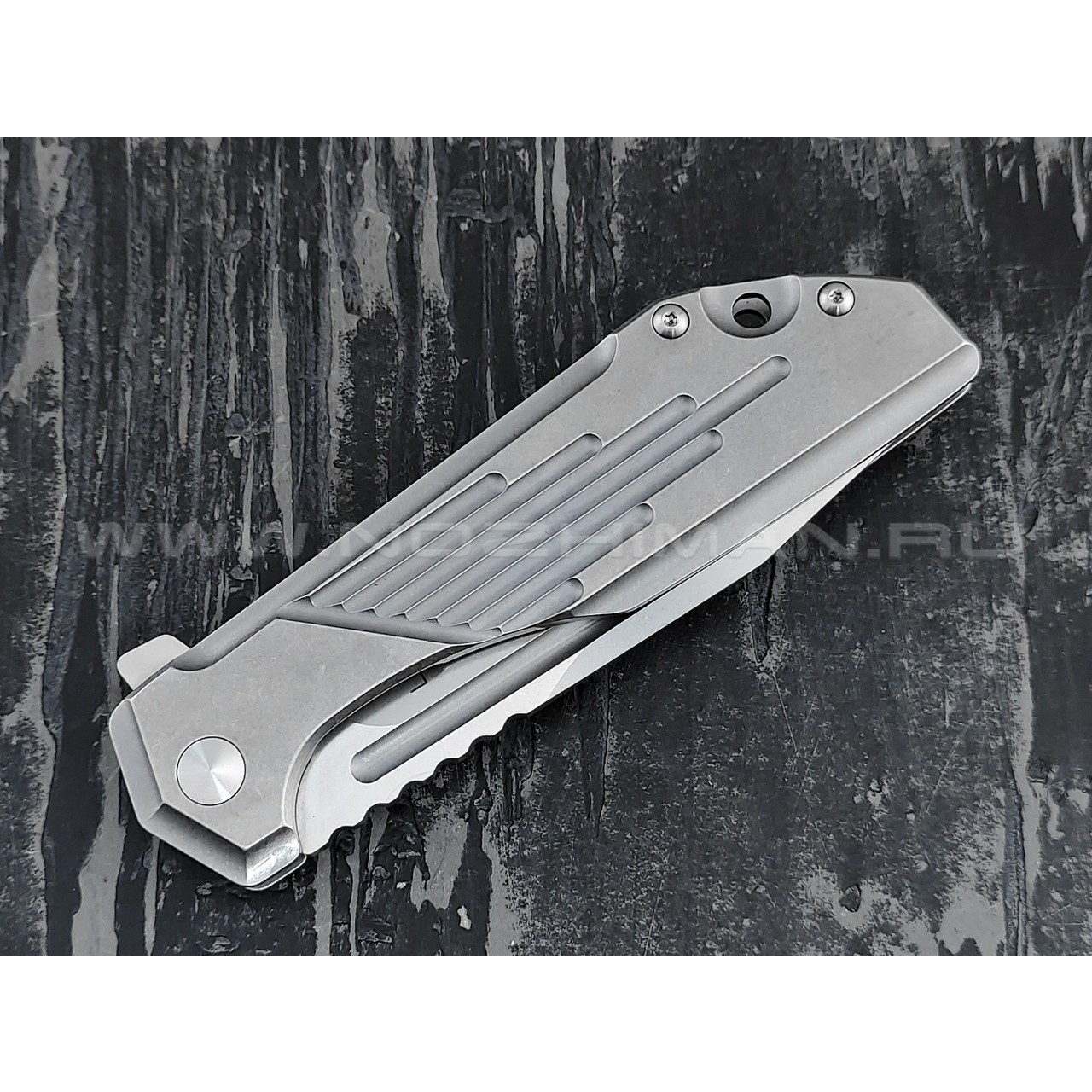 Нож Boker 01BO777 Lateralus Steel сталь D2, рукоять сталь