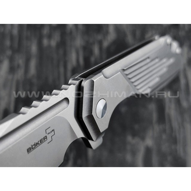 Нож Boker 01BO777 Lateralus Steel сталь D2, рукоять сталь