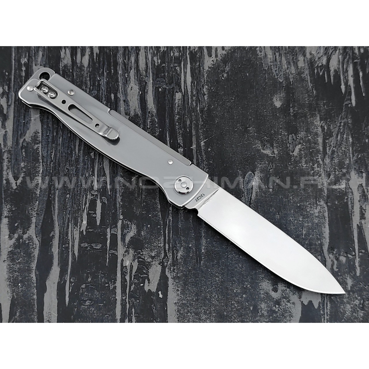 Нож Boker 01BO850 Atlas сталь 12С27, рукоять сталь