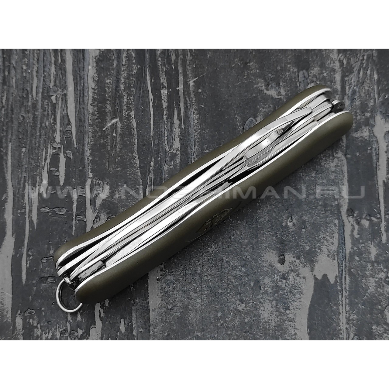 Швейцарский нож Victorinox 0.8461.MW4DE Military olive green (10 функций)