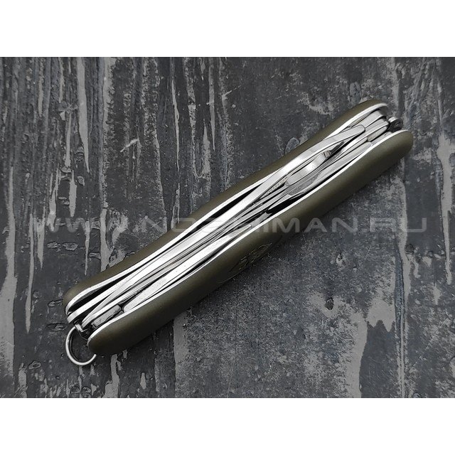Швейцарский нож Victorinox 0.8461.MW4DE Military olive green (10 функций)