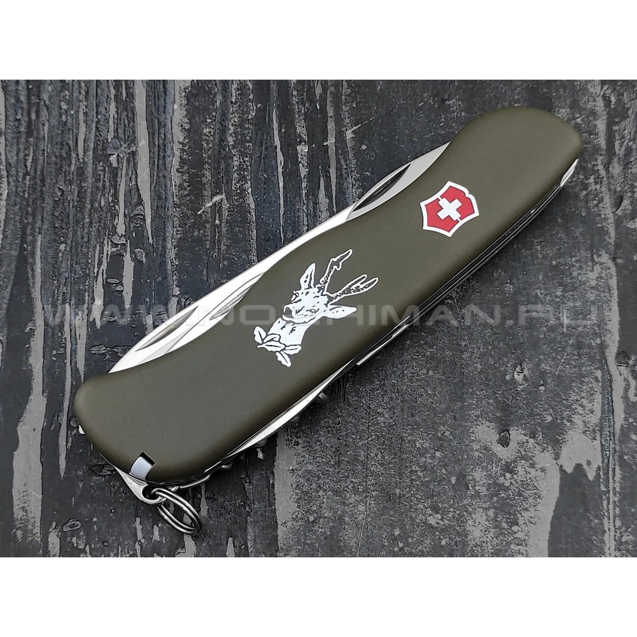 Швейцарский нож Victorinox 0.8873.4 Hunter green (11 функций)