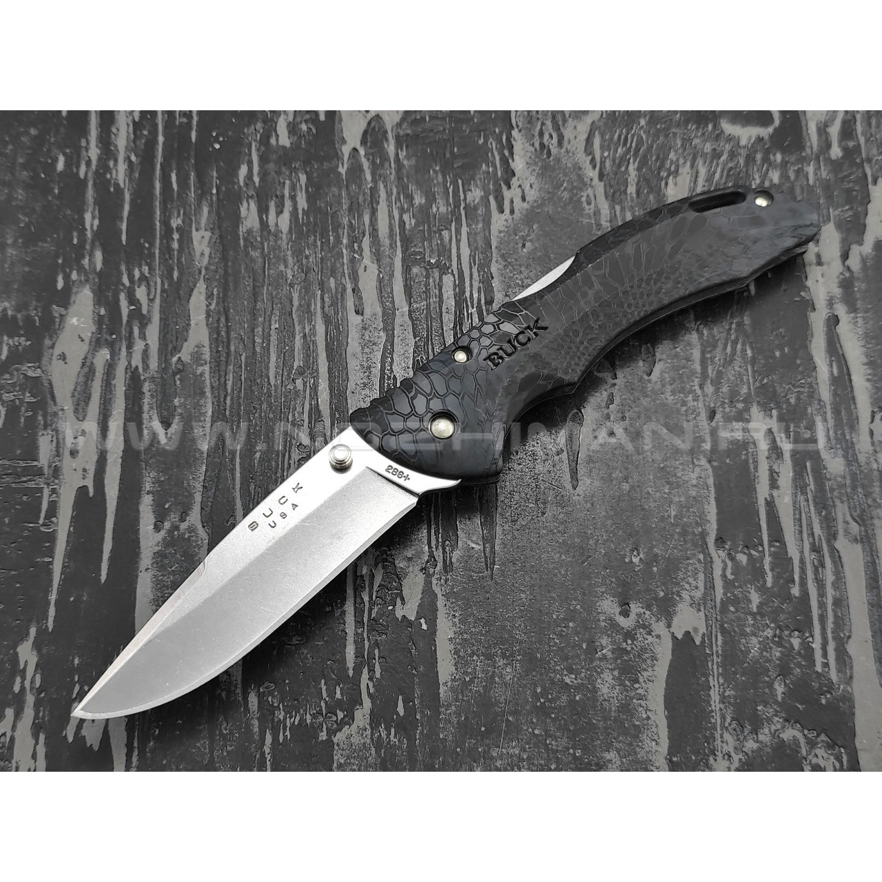 Buck 0286CMS27 Bantam BHM kryptek typhon сталь 420HC, рукоять GFN