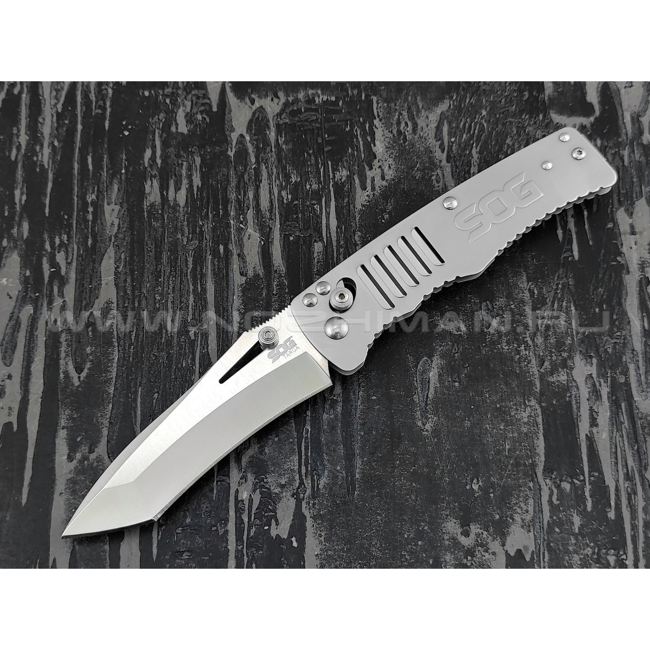 Нож SOG TG1001 Targa сталь VG-10, стальная рукоять