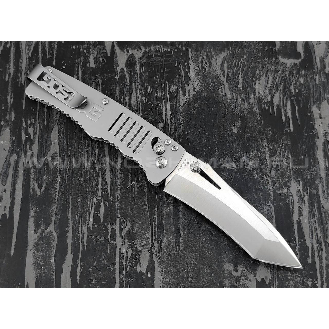 Нож SOG TG1001 Targa сталь VG-10, стальная рукоять