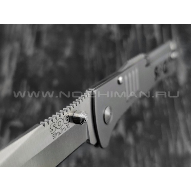 Нож SOG SJ-51XL SlimJim XL сталь Aus-8, рукоять сталь 420J2