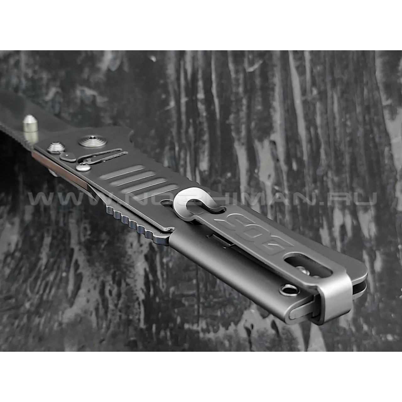 Нож SOG SJ-31 SlimJim сталь Aus-8, рукоять сталь 420J2