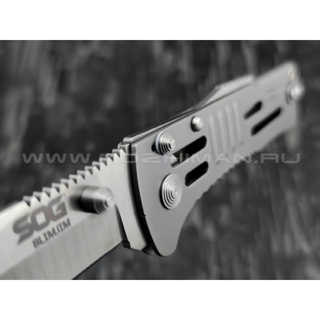 Нож SOG SJ-31 SlimJim сталь Aus-8, рукоять сталь 420J2