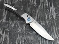 Нож Benchmade CU15080-SS-S90V Custom Crooked River сталь CPM S90V, рукоять карбон