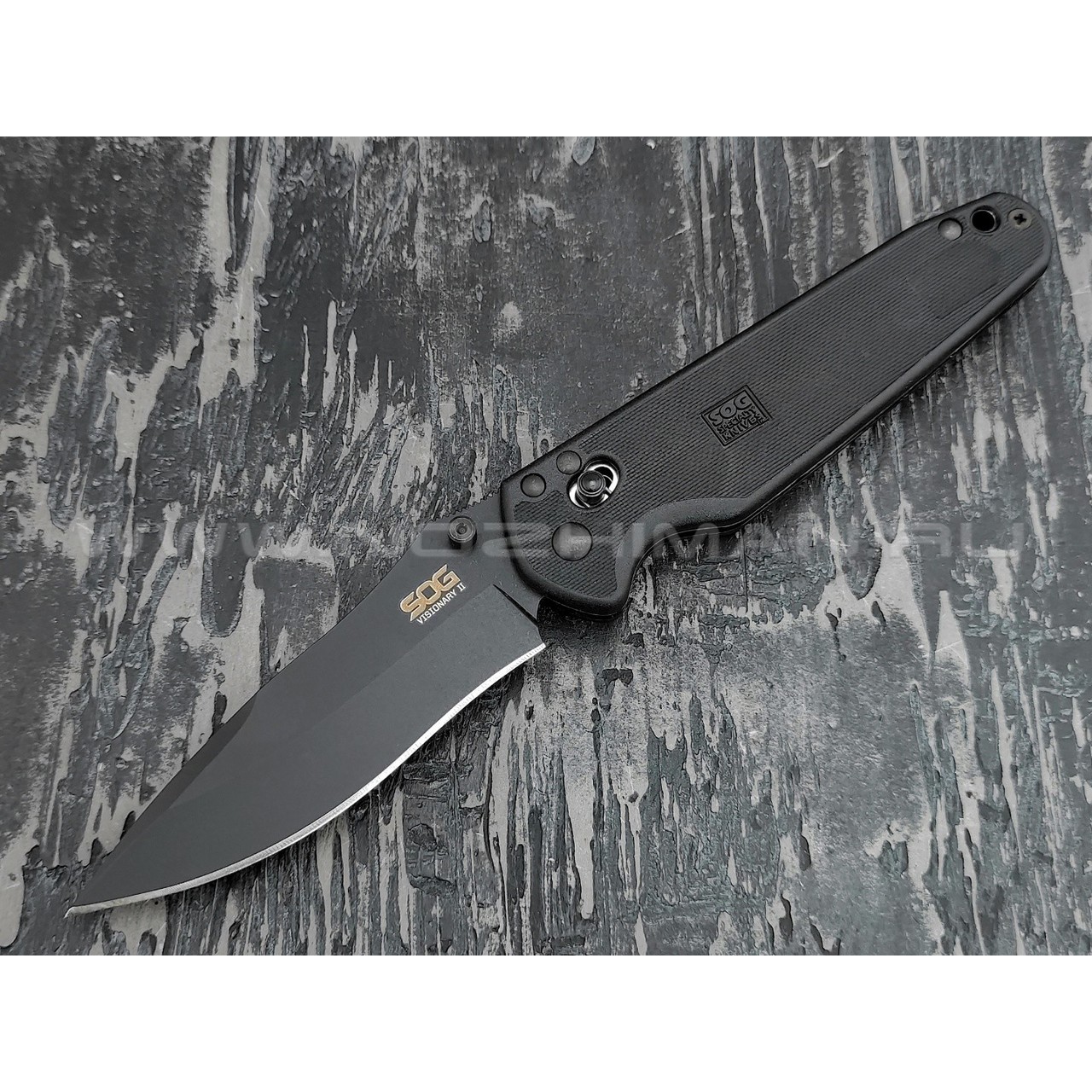Нож SOG Visionary II VS02 сталь VG-10, рукоять GRN