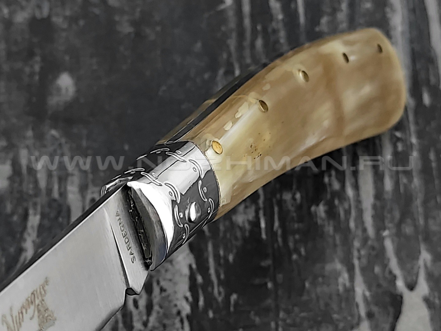Нож Fox Nuragus 562/18 сталь 420HC, рукоять рог