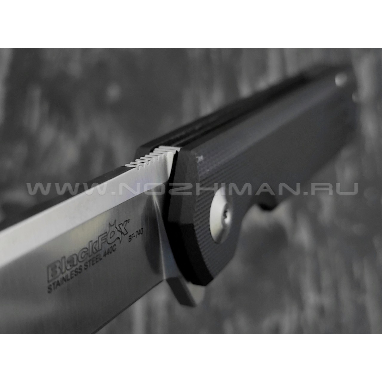 Нож Black Fox Revolver BF-740 сталь 440C, рукоять G10