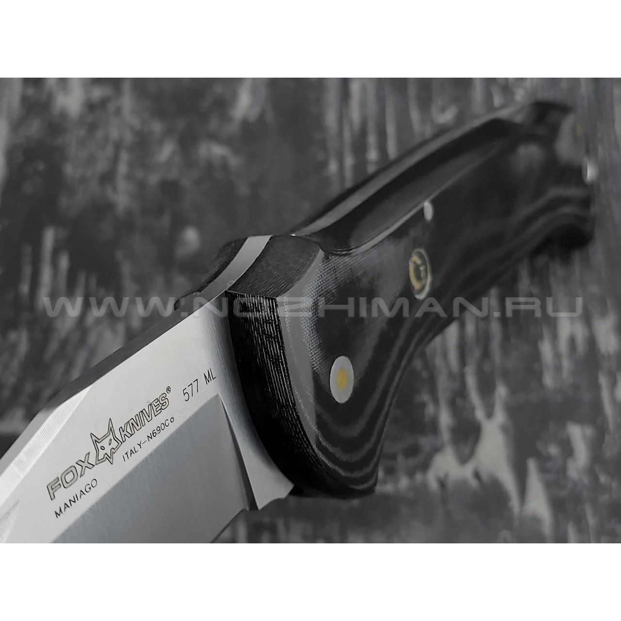 Нож Fox Forest 577ML сталь N690Co, рукоять Micarta