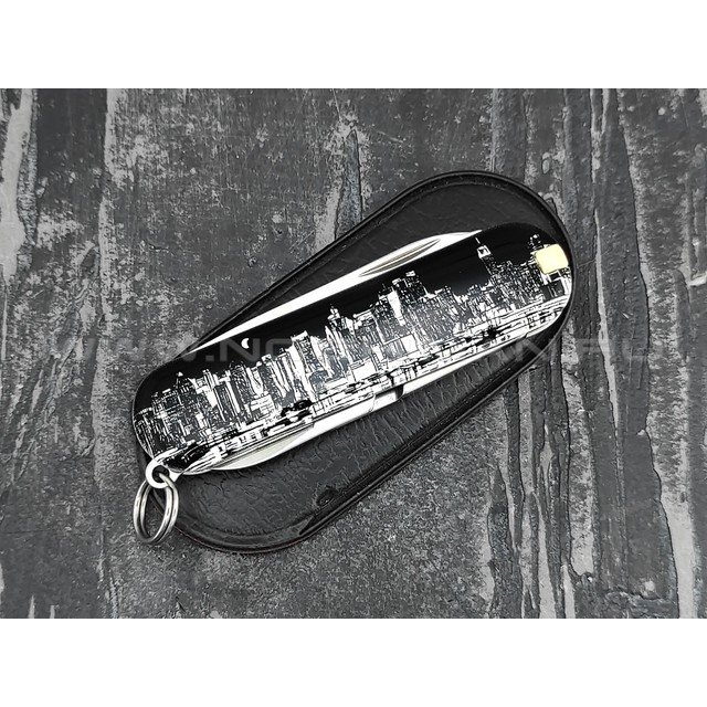 Швейцарский нож Victorinox 0.6223.L1803 New York (7 функций)
