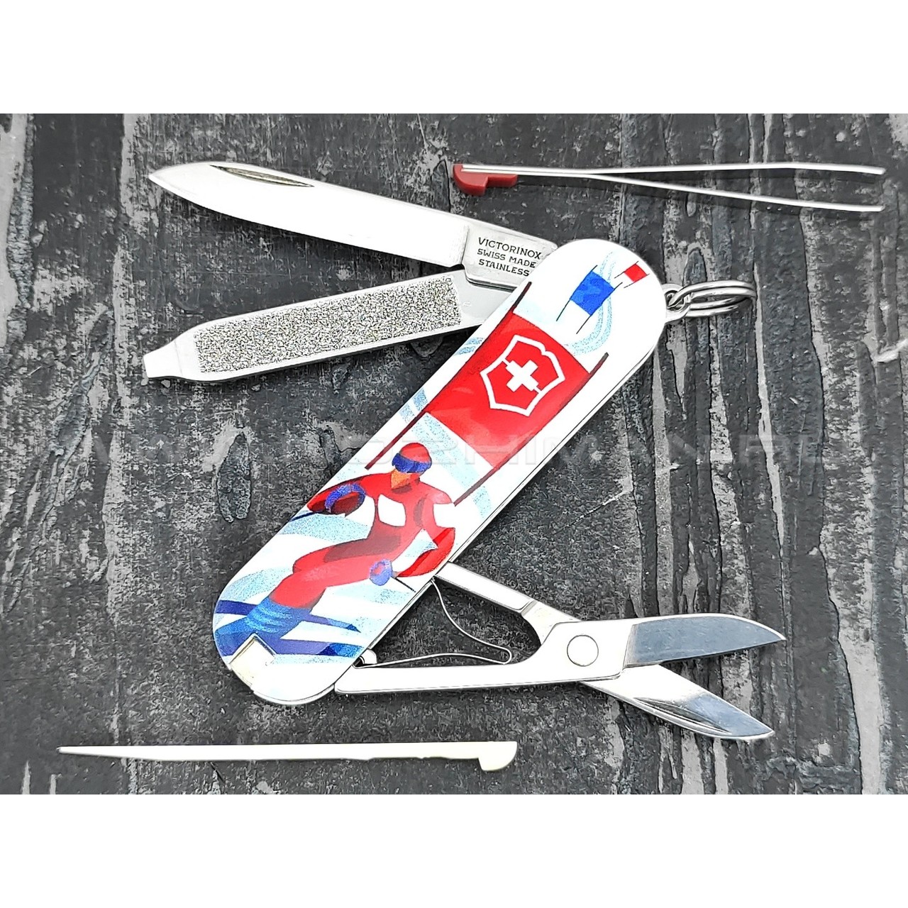 Швейцарский нож Victorinox 0.6223.L2008 Ski Race (7 функций)